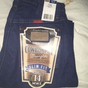 Cowboy cut wranglers!🐂